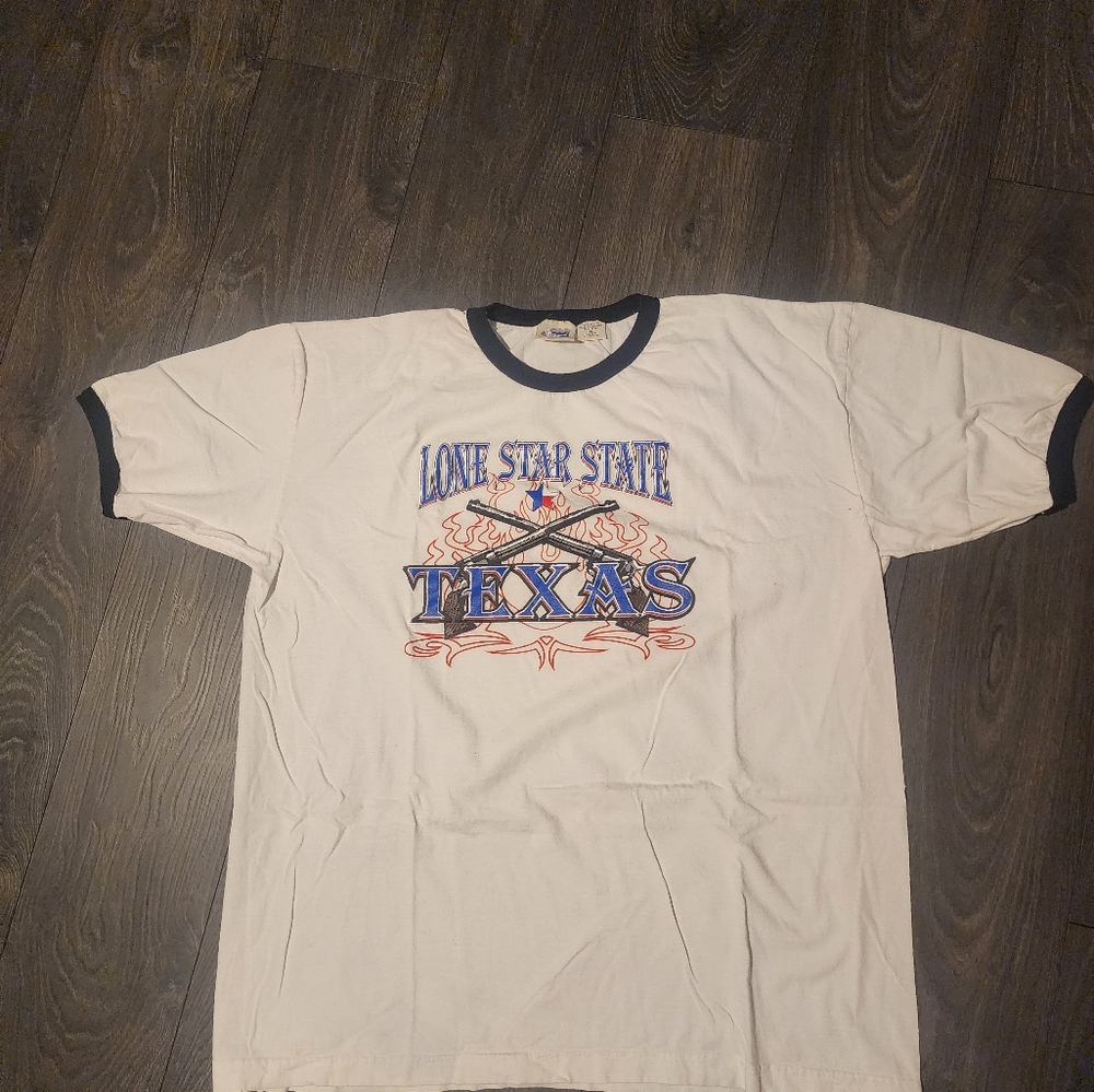 Lone Star State Texas Men's White T-Shirt